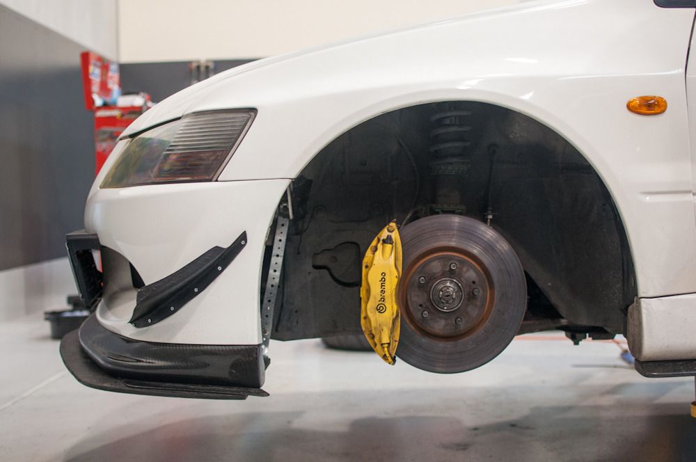 Mitsubishi Evo 8 Street/Track DBA 4000 Series T3 Rotor Upgrade